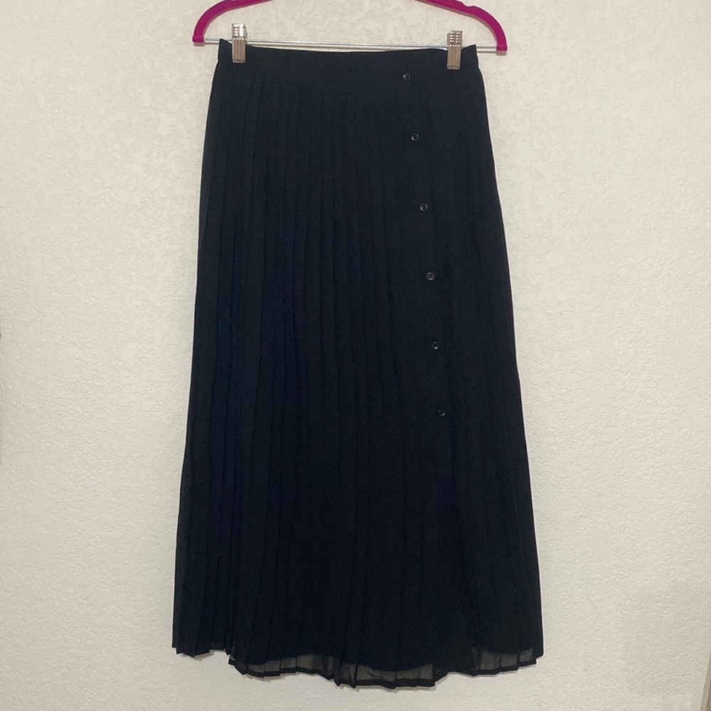 (2for$12) Super cute pleated midi skirt